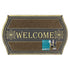Welcome Pvc Pin Door Mat 45x75cm